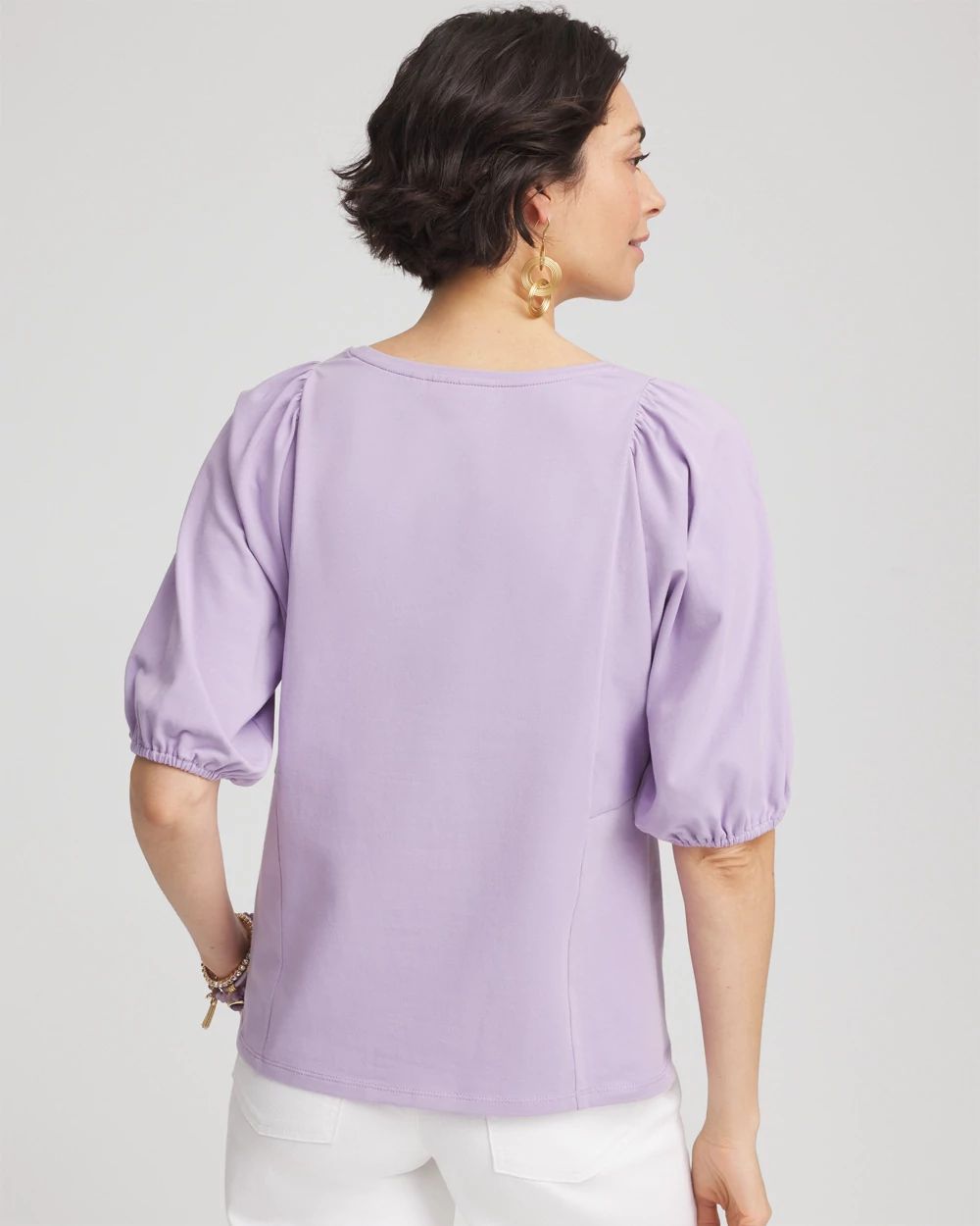 トップス FORME UV CUT/COOL TOUCH DOLMAN SLEEVE Isaac Liev Women's Tunic Top – Casual 3/4 Batwing Dolman